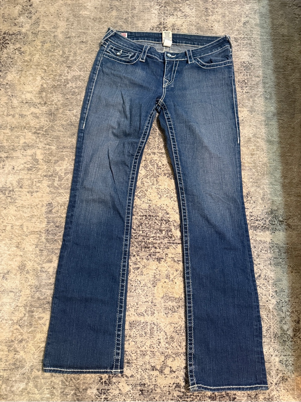 True Religion world Tour Billy Boot Cut Jeans